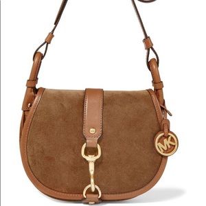 Michael Kors JAMIE Suede Crossbody
